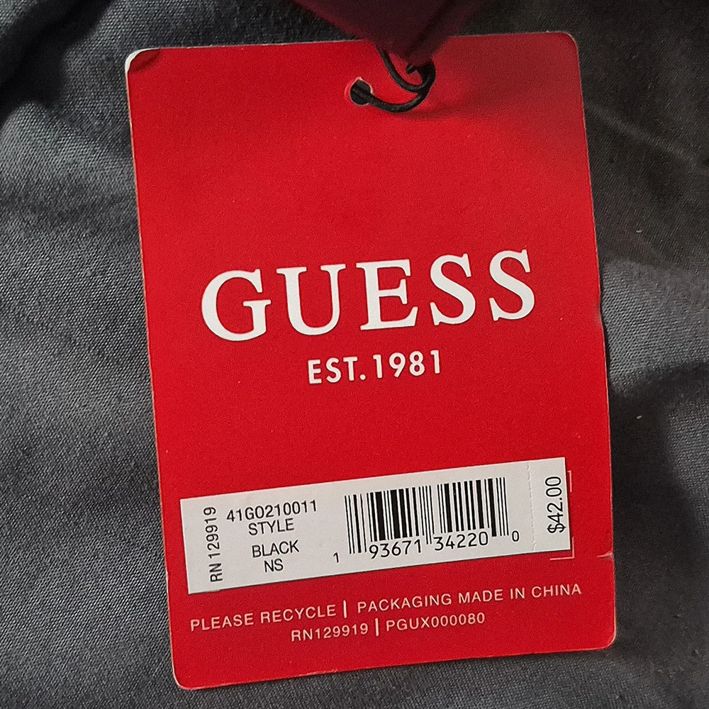 GUESS Black Travel Kit Bag